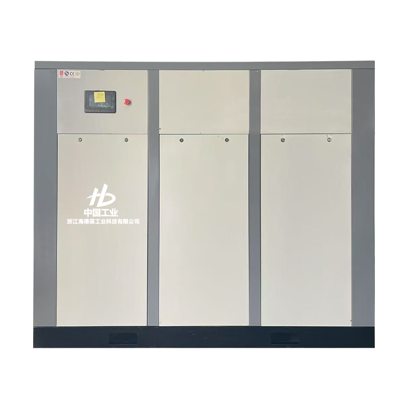 120 PS Mikroöl-Doppelschnecken-Zweistufenkompressor